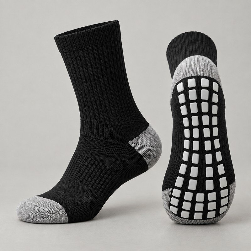 Pitch Black Grip Socks