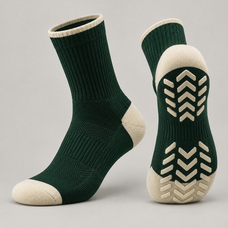Forest Control Grip Socks