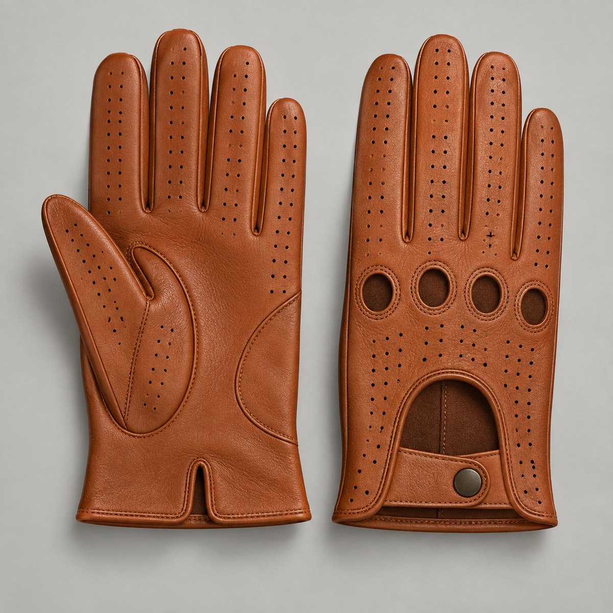 Cognac Perforated
